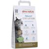 Almo Nature Grain Texture | Lettiera per Gatti 100% Vegetale, Biodegradabile e Compostabile - Agglomerante, Assorbente, No Odori, Non si Attacca al Pelo - 2.5kg