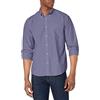 Brooks Brothers Camicia Sportiva da Uomo Friday in Popeline, a Maniche Lunghe, Tinta Unita, Azzurro Chiaro, M