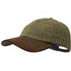 Borges & Scott Lo Sligo - Berretto da Baseball - 100% Lana - Tweed Irlandese - Visiera Nubuck - Paese Verde