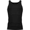 Mey Uomini atletico camicia camicia di cotone asciutto intorno al collo senza maniche S-XXL - selezione di colore: Colour: Black | Size: Medium