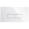 Pucci Kit Placca ECO Bianca 2 Pulsanti con Telaio Per Cassette di Scarico Pucci 330 x 180 spessore 12 mm mod. 80179560 ,