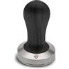 LELIT Tamper per Caffè per Filtro LELIT58 - Manico in Legno - PLA481B - Argento/Legno di Noce Nero