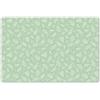 KitchenYeah© Set di Tovagliette Colazione Lavabili 6 Pezzi 45x30 cm Tovaglietta Americana in Plastica Colorata Antiscivolo Design Moderno Foglie - Piante - Verde - Bambino - Modello