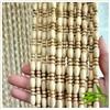 Xrdbfd Tenda con Perline per Porta, 70x120/90x150/120x200cm Tenda con Perline in Legno di bambù Naturale, Tenda per Porta Decorativa Sospeso, Tenda Antimosche del Divisorio,35strands-70x220cm