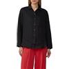 s.Oliver 2163684 Camicia da Donna, Nero, 42