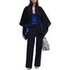 Desigual PONCHO_DENIM ALDAMA, 2000 BLACK, U