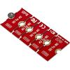 Acxico 2 pz M.2 NGFF NVMe SSD 2230 2242 2260 2280 Lunghezza Estendere Staffa Adattatore Piastra Scheda