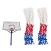 Emezddo Confezione da 2 reti da basket,rete di ricambio in nylon prova alle intemperie per canestro da basket,utilizzata per cortili scolastici,installazione interna ed esterna,parchi domestici