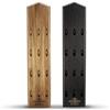 McFARRONS - Porta Freccette in Legno per 12 Freccette - Pratico Supporto da Parete, Ideale come Accessorio per Tutti i Bersagli, Adatto per Steeldarts, Softdarts (Nero)