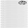 REMMUSSS 36 Pezzi Adesivi Antiscivolo Doccia, Strisce Antiscivolo per Doccia, Adesivi Sicurezza Vasca, Adatto per Superfici Lisce Come Vasche da Bagno, Scale, Bagni con Doccia (Trasparente,2 * 20CM)