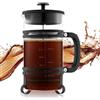 VEVOR Caffettiera a Pistone Francese, Caffettiera Francese French Press da 1 Litro in Vetro Borosilicato con Filtro in Acciaio Inox, per Caffè o Tè, Viaggio, Cucina, Ristorante