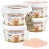 Nortembio Sale Rosa dell'Himalaya Extra Fino 4 x 200 g Origine Pakistan | Cucina Gourmet | Puro, Non Raffinato e Ricco di Minerali