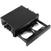 TKSE Tasca Universale per Auto Doppio Din per Radio, Portabicchieri e Scatola di Immagazzinaggio, Portabicchieri for Auto per Tasca per Radio Scatola Portaoggetti Vassoio per Organizer per Bottiglie