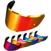 PSLER Visiera Casco per AGV New K3 (E2206),Solo per casco K3 taglia S/M/L - Visiera Colorata Accessori per Casco da Moto Ricambio(Rosso Intenso)