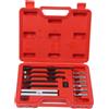 banapoy Kit Estrattore Cuscinetti, Strumento Rimozione dei Cuscinetti Incorporati in Metallo 13 Pezzi Compatibile con 6004‑6010, 6201‑6206 E 6300‑6302, Inserire L'Estrattore per Smontaggio