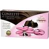 Idea CONFETTI CRISPO 1 KG CIOCCOLATO FONDENTE ROSA NASCITA BATTESIMO BOMBONBONIERE