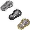 Sxutop 3 Pezzi Fidget Spinner Giocattoli di Metallo Linkage Bike Chain Ruota Design Doppio Gears Fidget Toys Catena da Bicicletta Gadget Antistress per Adulti Bambini Alleviare Ansia e Autismo