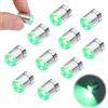 YUYWWAN 10 Pezzi Mini Luce LED, Micro Luci LED a Batteria, Luce per Casa delle Bambole, Luci LED Piccola per Feste Decorazioni, Vetrine, Fai da Te, Casa delle Bambole Illuminazione (Verde)
