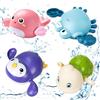 Sinwind 4 Pezzi Giochi Bagnetto Neonato, Animali Giocattolo per Bambino, Bagno per Bambini Giocattoli, Adatto da 1 a 4 Anni, Bambini Giochi da Bagnetto, Giochi da Bagno Galleggianti