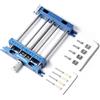 Genmitsu Morsa da banco in alluminio, morsetto per router CNC ad alta precisione per progetti di lavorazione del legno e lavorazione dei metalli, dimensioni 23,8 x 16,8 x 4,1 cm, intervallo di