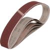 QUARKZMAN 50mm x 1220mm Nastri Abrasivi, 5Pz 60 Grana Carta Vetrata per Levigatrice Ossido di Allumina Per Lavorazione Legno, Lucidatura Metalli, Affilatura Coltelli