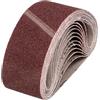 QUARKZMAN 100mm x 610mm Nastri Abrasivi, 12Pz 40 Grana Carta Vetrata per Levigatrice Ossido di Allumina Per Lavorazione Legno, Lucidatura Metalli, Affilatura Coltelli
