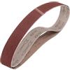QUARKZMAN 25mm x 1067mm Nastri Abrasivi, 2Pz 100 Grana Carta Vetrata per Levigatrice Ossido di Allumina Per Lavorazione Legno, Lucidatura Metalli, Affilatura Coltelli