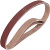 QUARKZMAN 30mm x 533mm Nastri Abrasivi, 3Pz 60 Grana Carta Vetrata per Levigatrice Ossido di Allumina Per Lavorazione Legno, Lucidatura Metalli, Affilatura Coltelli