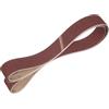 QUARKZMAN 50mm x 1829mm Nastri Abrasivi, 3Pz 120 Grana Carta Vetrata per Levigatrice Ossido di Allumina Per Lavorazione Legno, Lucidatura Metalli, Affilatura Coltelli