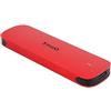 TOOQ TQE-2201R - Custodia esterna per SSD M.2 NVMe, alluminio, rosso