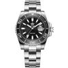 ADDIESDIVE Orologio Subacqueo Uomo 200 M Impermeabili Quadrante Grande con Display Data Super Luminoso, Facile da Leggere,Orologio Nero