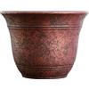 The HC Companies Listo The HC Companies SRA10001P05 Sierra Planter, Rustico Redstone, 25,4 cm Larghezza