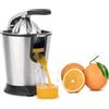 H.Koenig Spremiagrumi elettrico professionale a braccio in acciaio inox AGR80, senza BPA, veloce, automatico, silenzioso, potente 160 W, beccuccio antigoccia, 160W