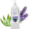 Sapone di un Tempo Docciaschiuma e Shampoo Doccia 100% Naturale con Aloe Vera e Olio di Argan, 1500 ml | Bagnoschiuma Naturale Emolliente e Idratante per Pelle Secca, Vegan e Antiossidante