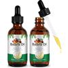 Generico Olio batana per capello (60 ml): elimina le doppie punte, previene la caduta, ripara i capelli e la pelle danneggiati, confezione da 2