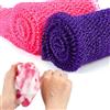 Shappy 2 Pezzi Spugna a Rete Africana Rete Esfoliante per il Corpo Scrubbing di Schiena Body Scrubber da Doccia Smoother per Pelle per Uso Quotidiano o Ripieno di Calza