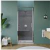 PIRALLA Porta doccia 1 anta battente Piralla serie Indigo 1905 L 100 x H 195 cm
