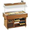 TECFRIGO Isola buffet espositiva - Statica - cm 142.2 x 75 x 152,8h