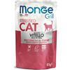 Monge - Grill Adult Sterilised Bocconcini in Jelly Ricco in Vitello - 85 gr