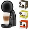 KRUPS NESCAFÉ Dolce Gusto Piccolo XS KP1A35 - Inclusa confezione multipla di prova per 48 tazze - Nero