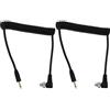 YINETTECH 2 pz 2.5mm a CL-PC Sync Socket Flash Cavo 30-100cm per Fotocamera Flasher
