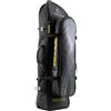 Cressi Piovra Dry Fins Backpack XL - Borsa a Zaino con Trattamento Idrorepellente per Pinne a Pala Lunga e Atrezzatura Pesca/Apnea, XL, Nero/Giallo, Unisex