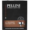 Pellini Gustobar N.1, Caffè Macinato per Macchina Espresso dal Gusto Vellutato, Miscele Arabica e Robusta a Tostatura Media, 2 Confezioni da 250g