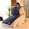 MCNDSI Piumino Piumone Trapunta Invernale Matrimoniale Addensare Piumino in Cashmere di Agnello Lana Caldo Inverno Trapunta Coperte Pesanti per Letto Matrimoniale Invernale(#1,200x230cm(4kg))