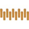 Haofy 10pcs 4 Pollici Candela Copre Maniche Simulazione Cera D'epoca Goccia Candela Presa Copre per Lampadario Candela Presa Copre (Giallo)