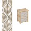 DRW Mobile con 2 cassetti MDF legno naturale