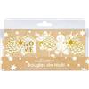 ScrapCooking - 8 candele di Natale dorate - 5062