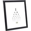 Deknudt Frames Cornice portafoto, Colore: Argento, Legno, Nero, 24 x 30 cm