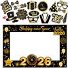 KatchOn, Puntelli per cabina fotografica di Capodanno 2025 - Confezione da 36, accessori per cabina fotografica di Capodanno 2025 | Decorazioni per felice anno nuovo 2025 | Forniture per feste di