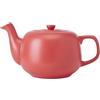 La Cafetière, Teiera classica con comodo manico e beccuccio antigoccia, da 4 tazze, adatta per tè in bustine, tradizionale, facile da pulire, lavabile in lavastoviglie, 1,2 l, rosso